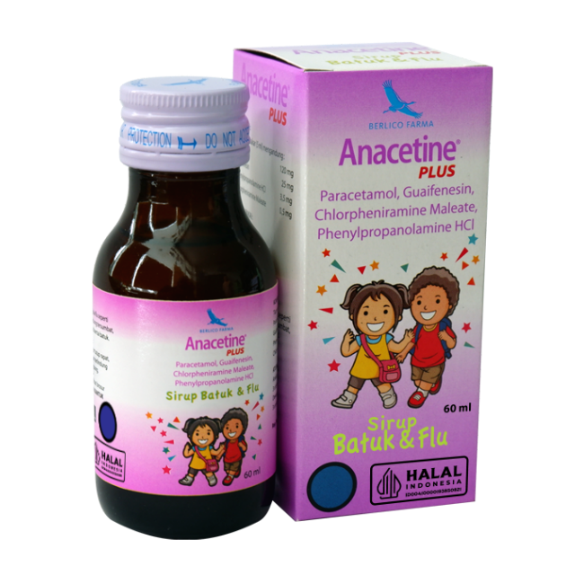 Anacetine plus syrup 60ml