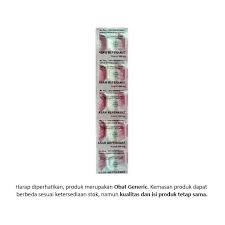 Asam mefenamat 500 mg (obat nyeri)